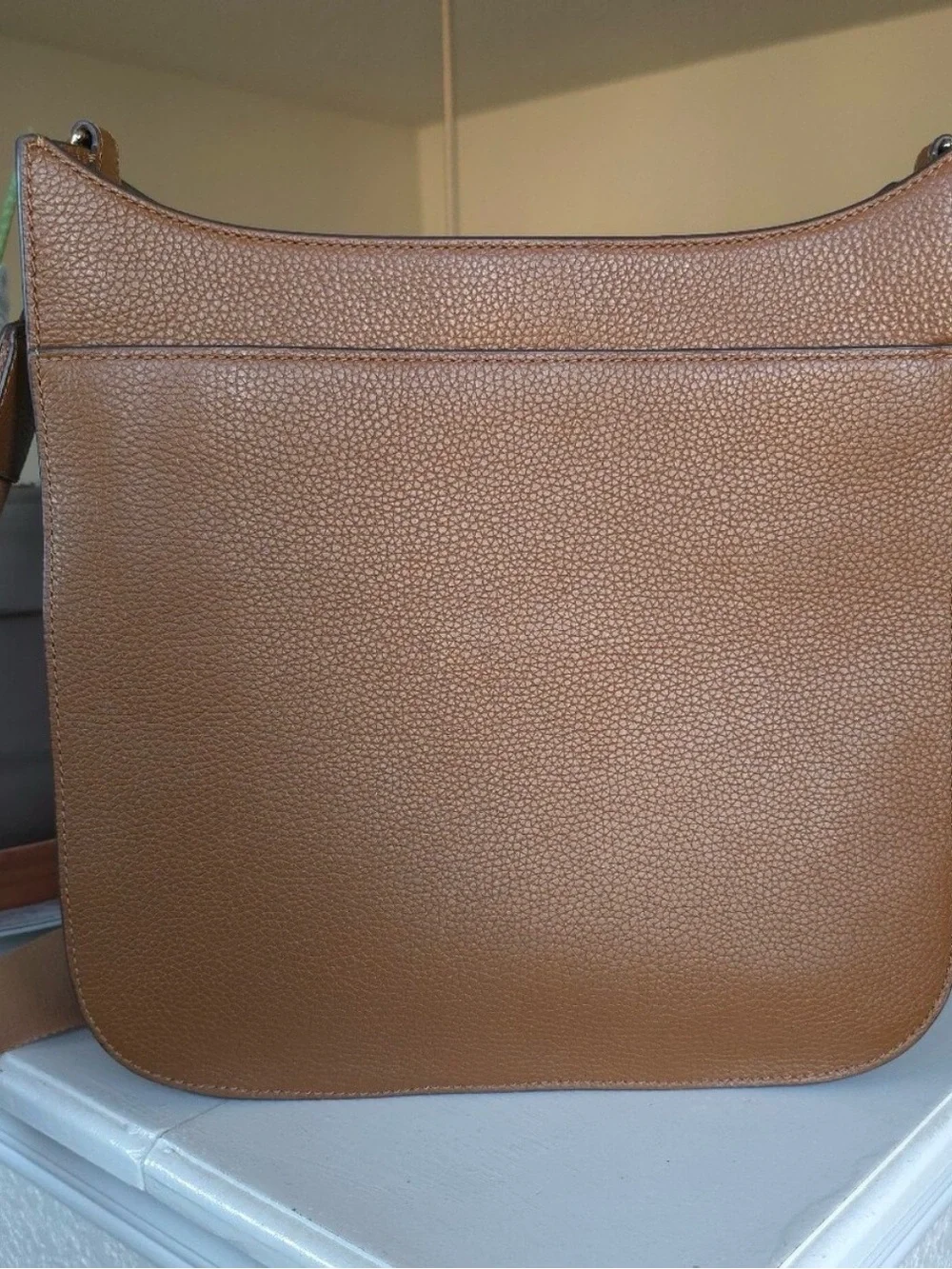 Tory Burch Leather Thea Web Large Shoulder/ Messenger/Crossbody Bag